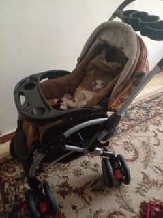 stroller + car seat