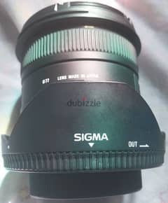 10/20 wide angle lens Sigma for Canon