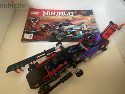 Lego ninjago street race of snake jaguar 70639 (305 pieces)