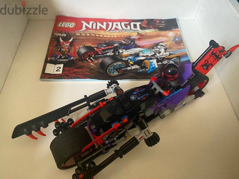 Lego ninjago street race of snake jaguar 70639 (305 pieces) 0