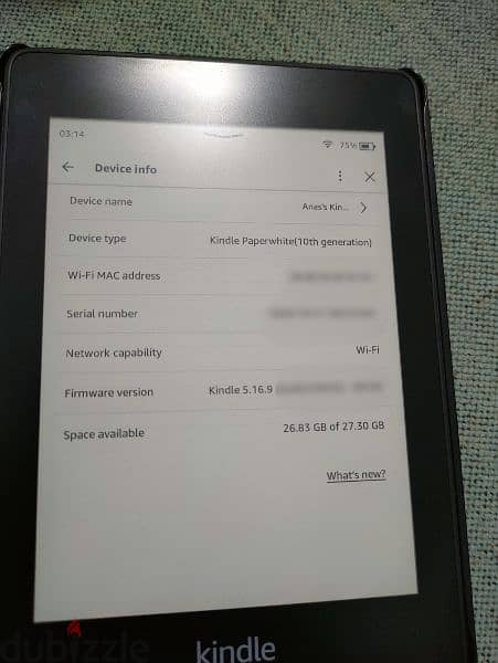 Kindle paperwhite 10th generation 32gb 3