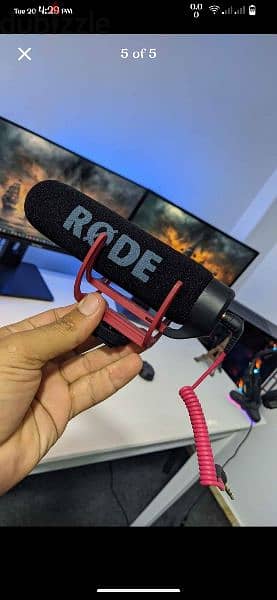 Rode videoMic go مايك رود للفلوجز واليوتيوب