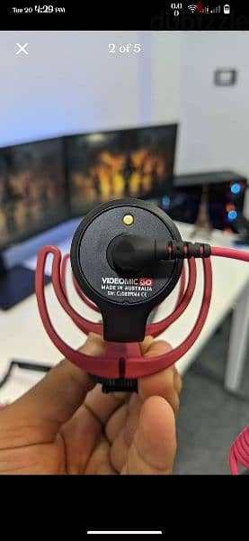 Rode videoMic go مايك رود للفلوجز واليوتيوب 3