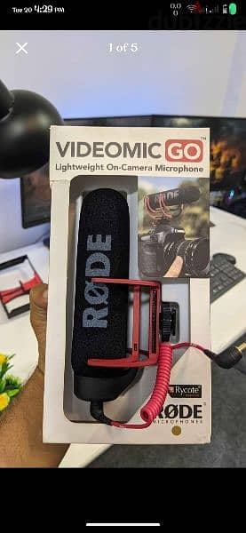 Rode videoMic go مايك رود للفلوجز واليوتيوب 4