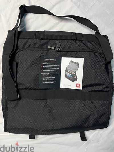 New Samsonite shadow messenger  شنطه لاب سامسونايت جديده بالضمان