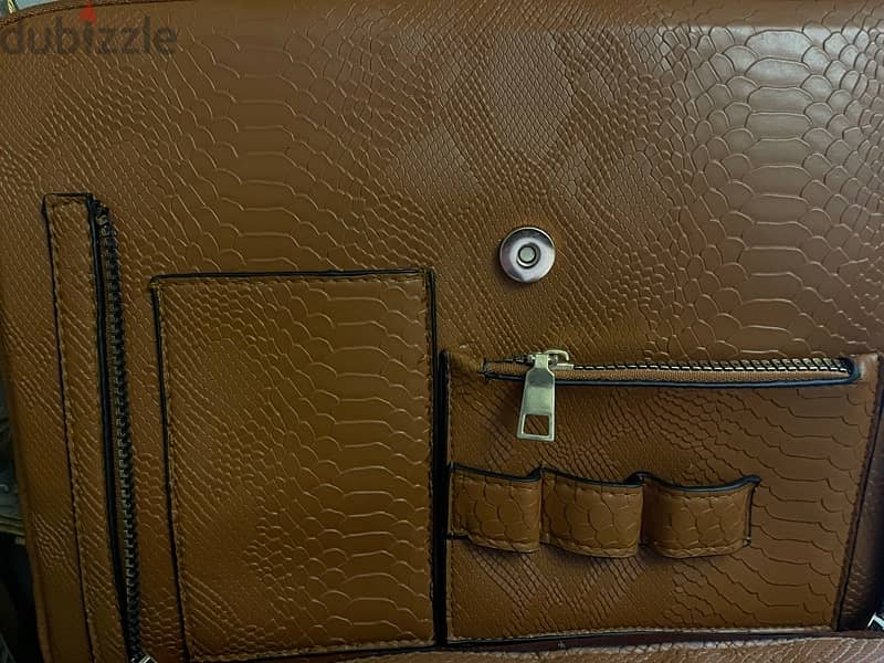 brown cross laptop bag 2