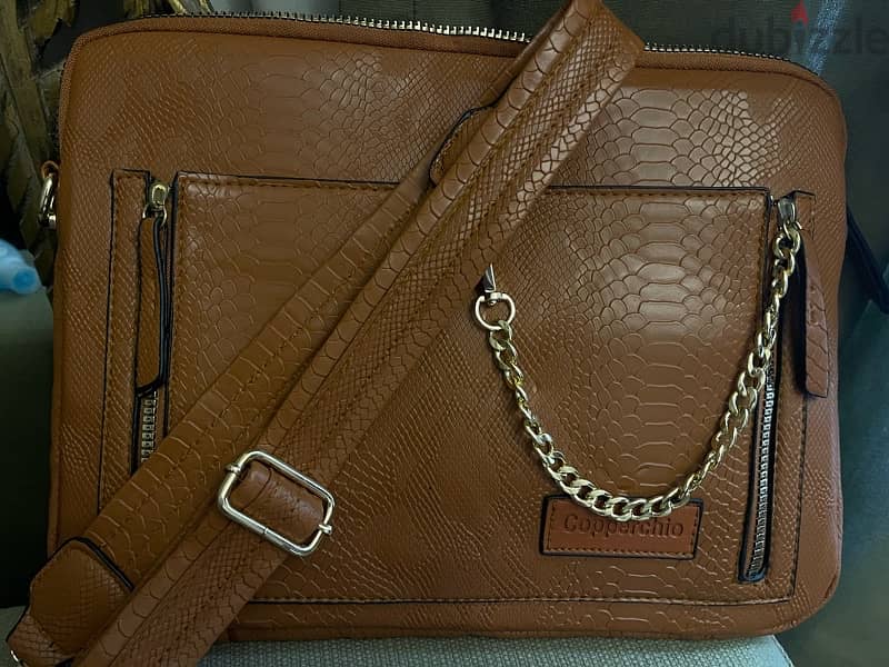 brown cross laptop bag 3