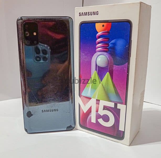 samsung m51 6/128 - سامسونج 1