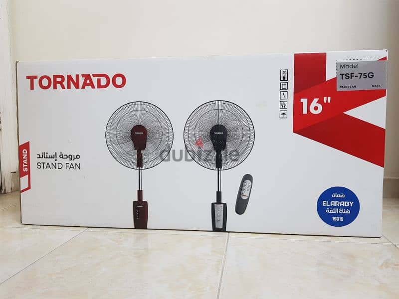 Tornado Stand Fan - مروحة تورنيدو عامود 2