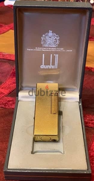 Dunhill Roller Gas Lighter - ولاعة دانهيل ذهب