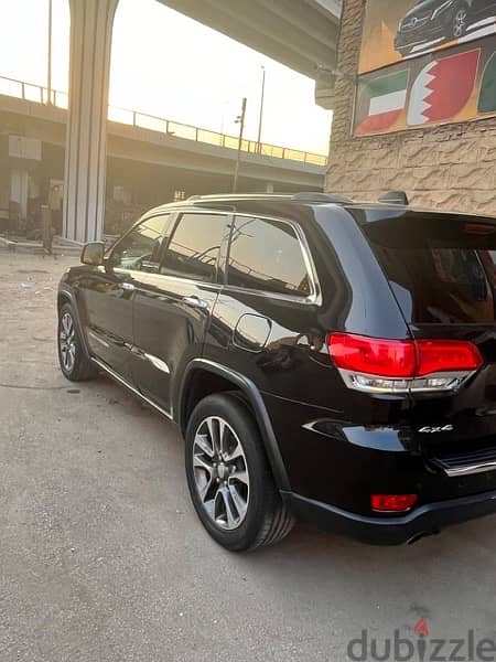 جراند شروكي ٢٠١٨ للايجار بسائق و بدون - Jeep grand cherokee for rent 3