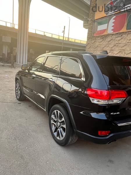 جراند شروكي  ٢٠١٨ للايجار بسائق و بدون - Jeep grand cherokee for rent 3