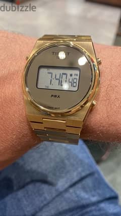 Tissot Golden Digital Watch