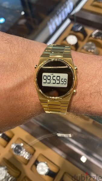 Tissot Golden Digital Watch 1