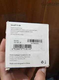 Sonoff T1 UK 3C touch WI-FI Smart switch |مفتاح سونوف الذكي باللمس ٣خط