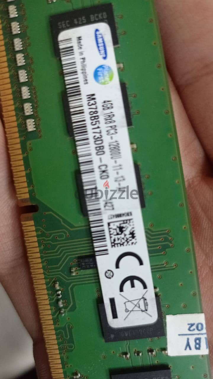 رامتين 4 جيجا ddr3 استعمال خفيف 1