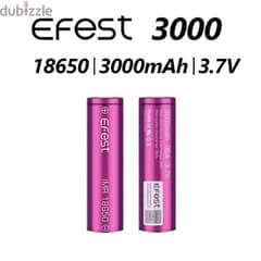 efest battery 18650 بطاريات ايفيست