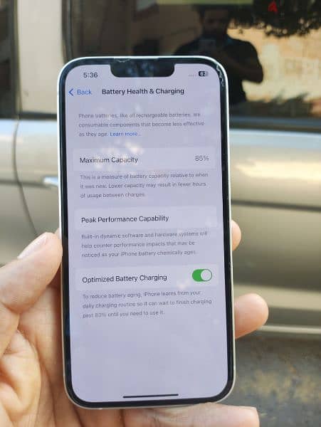ايفون 13 بطارية 85 8