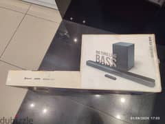 JBL Bar 2.1 Deep Bass Channel Soundbar with Wireless Subwoof