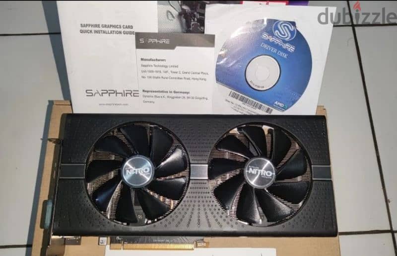 amd sapphire rx 580 nitro plus 4Gb 2