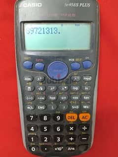 Casio fx 95 plus يابني أصليي من توكيو 0