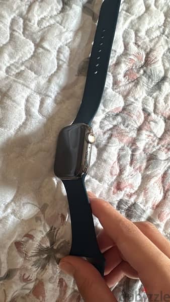 apple watch series 7 black ((((( stainless steel ))))) 41mm 1