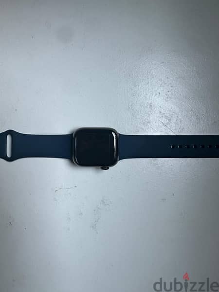 apple watch series 7 black ((((( stainless steel ))))) 41mm 5