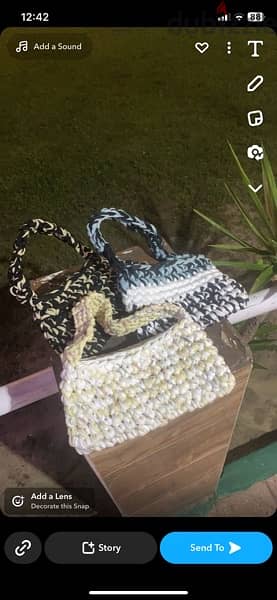 Hand made crochet Bags 3