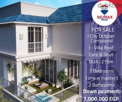 I City October Compound Mountain View I - Villa Roof  For Sale 215m 0