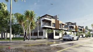 Twin house villa without down payment in Sheikh Zayed, Palm Valley Compound 0