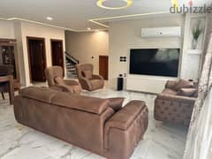 Dual villa for rent furnished in Madinaty with extra super luxury finishing 0