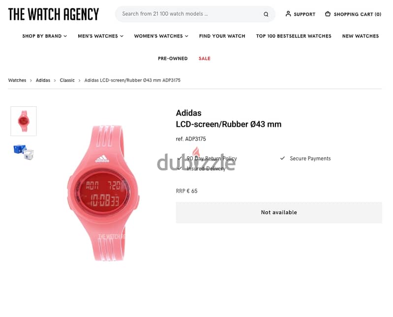 ساعه اديداس رياضيه اصلي من السعوديه استعمال خفيف  Adidas original men 11