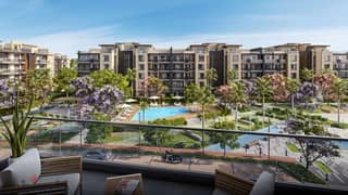 Apartment Direct Lagoon View For Sale with Instalment until 2031 at Palm Hills New Cairo 0