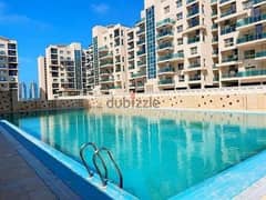 188 sqm apartment, immediate receipt, fully finished, on the North Coast, New Alamein, in Downtown Compound 0