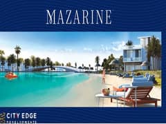 Apartment for sale with a 5% down payment in Al-Alamein, fully finished, in Mazarina - City Edge | city ​​edge 0