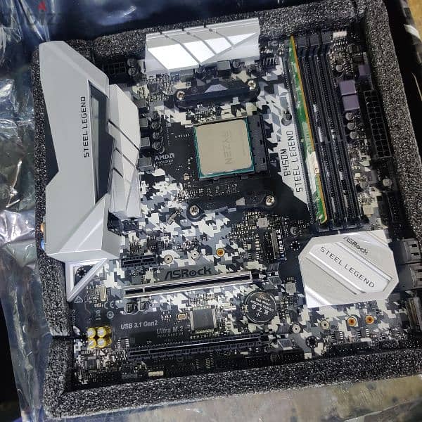 كسر الزيرو ASRock B450M Steel Legend 1