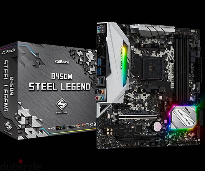 كسر الزيرو ASRock B450M Steel Legend 5