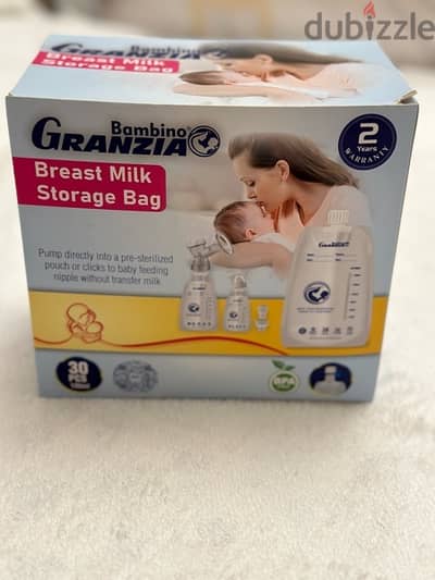 granzia breast milk storage bags