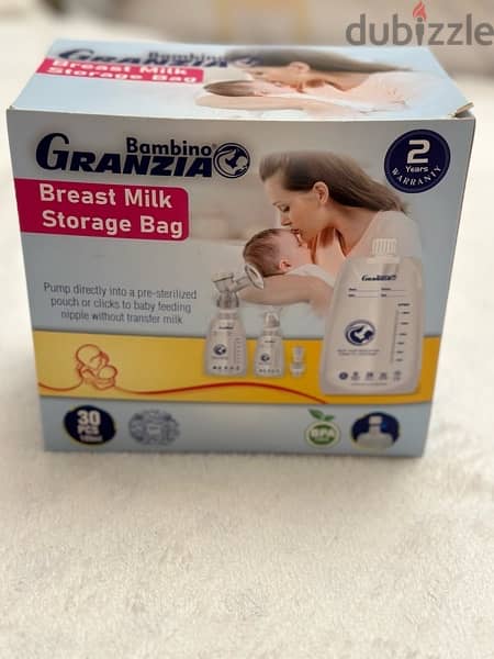 granzia breast milk storage bags 0