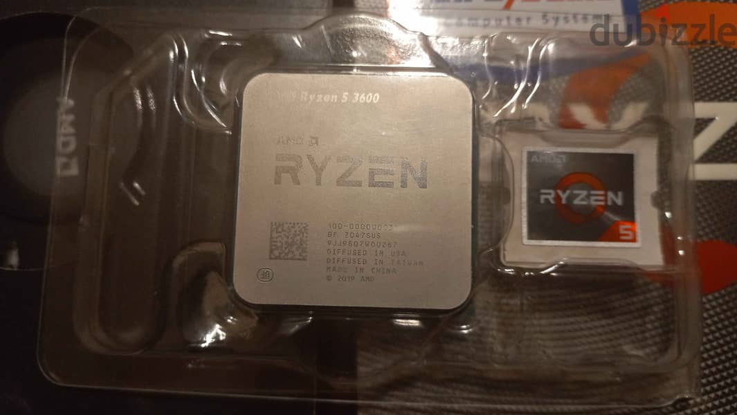 Ryzen 5 3600 مبرد مع stock 1