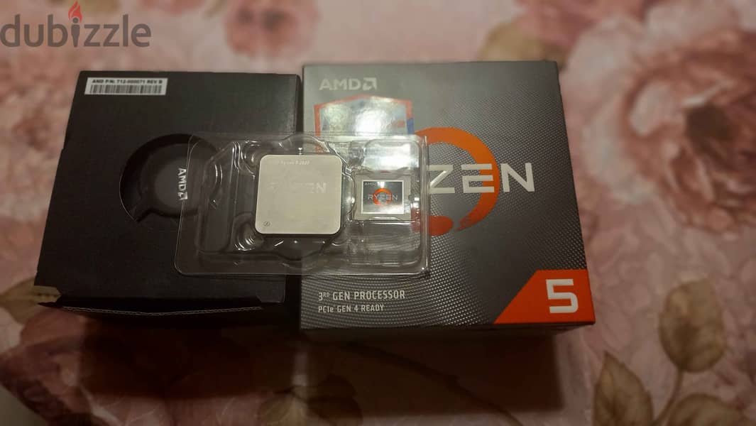 Ryzen 5 3600 مبرد مع stock 2