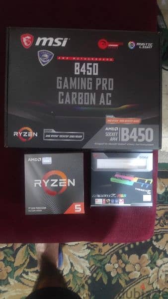 Bundle Ryzen 5 3600 B450 Gaming Pro Carbon AC 2