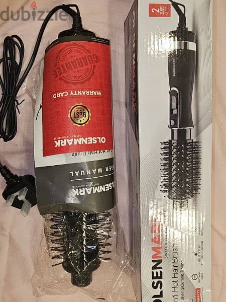 Olsenmark hair dryer brush 3 in 1 1