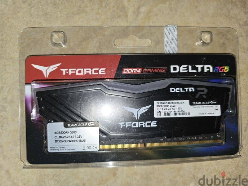 T-FORCE 8gb RAM 0