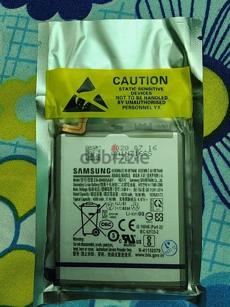 Note 20 ultra battery GENUINE بطارية أصلية جديدة 1