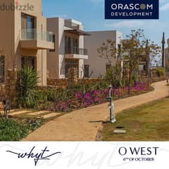 Villa for sale on 3 floors with a private pool in front of Mall of Egypt in O West by Orascom 0