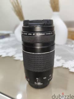 Lens 75-300 Zoom iii عدسه كانون 0