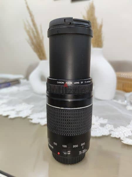 Lens 75-300 Zoom iii عدسه كانون 2