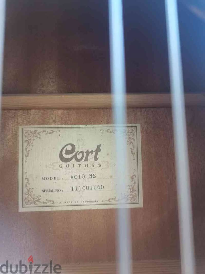 جيتار كلاسيك كورت - Cort AC10 NS classic guitar 2