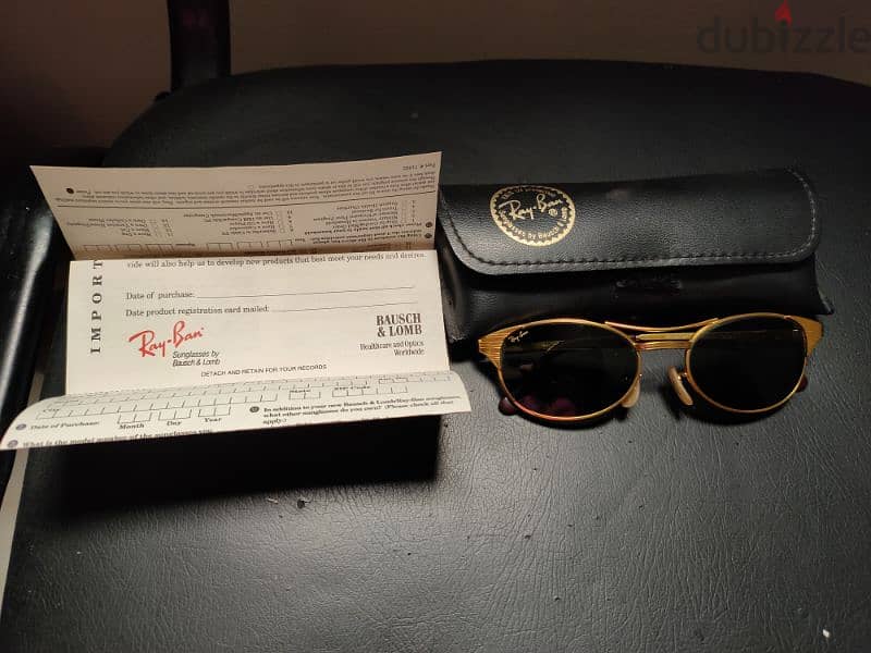 vintage B&L RAY-BAN 90's Signet W1394 sunglasses 1